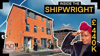 3 Bed New Build Town House HOME  House Tour UK  Bellway The Shipwright Show Home [upl. by Catton]