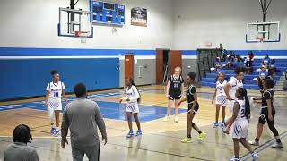 TOP RANKED MIDDLE SCHOOL TEAM McNair 8th Grade Girls Basketball vs Sparkman Middle 2022 FULL GAME [upl. by Vilberg]