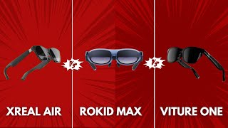 XREAL Air 2 Pro vs Rokid Max vs Viture One XR  AR Glasses Showdown [upl. by Vale699]