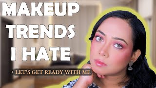 2024 viral makeup trends needs to stop and get ready with me [upl. by Farhsa]