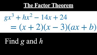 The Factor Theorem  Alevel Mathematics [upl. by Chipman]