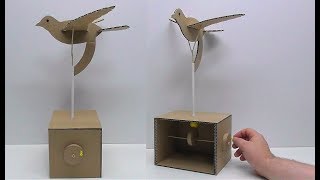 DIY A bird in free flight Super mechanism [upl. by Jacey989]