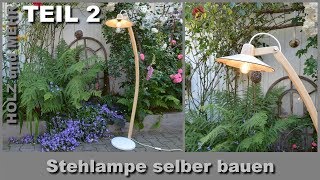 Stehlampe selber bauen DIY  Installation der Elektrik [upl. by Durham460]