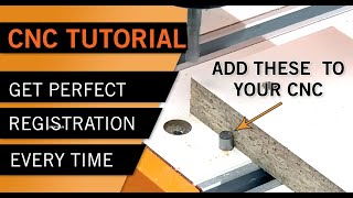 Perfect Registration Every Time  Creating A Dowel Pin Zero Reference Point On Your CNC [upl. by Arta]