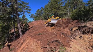 How Does the Legendary Caterpillar D7g Bulldozer Correct Road Slopes caterpillar bulldozer [upl. by Athey189]