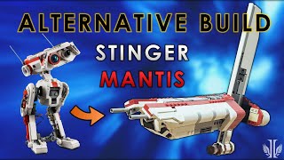 Lego Stinger Mantis Alternative build from BD1 75335 [upl. by Elokkin]