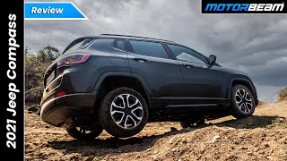 OffRoading In The 2021 Jeep Compass 4x4  Review  MotorBeam [upl. by Shipley]