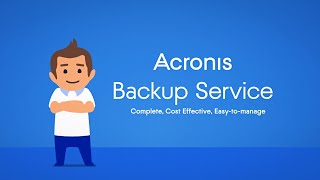 Acronis Backup Service  An easytomanage hybrid backup solution [upl. by Ermentrude941]