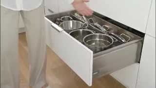 BLUM TANDOMBOX pullout soft close drawers [upl. by Akerdnahs768]