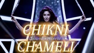 CHIKNI CHAMELI x slowed  reverb [upl. by Fosque118]