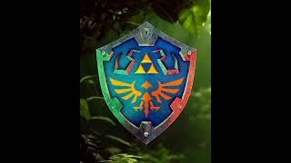 Hylian Shield Game Ready Asset Modelled in Blender [upl. by Olinad]