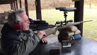 Remington 783 in 223 remington sigthing in and test fire [upl. by Sreip]