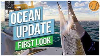 FIRST LOOK Ocean Update GAME CHANGING  Fishing Planet [upl. by Kussell]