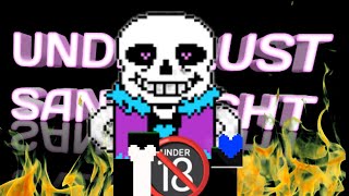 UNDERLUST SANS FIGHT ANIMATION [upl. by Etnaled]