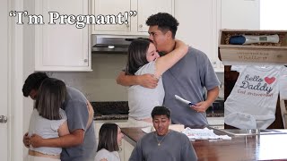 Telling My Husband I’m Pregnant BEST REACTION [upl. by Whall]