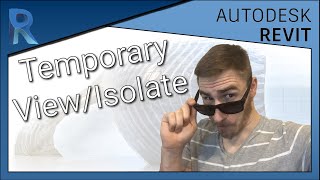 How to use Temporary HideIsolate  Revit [upl. by Portland]