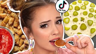 Testing VIRAL TIK TOK Food Trends [upl. by Parfitt344]