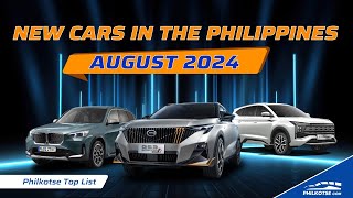 New Cars in the Philippines  August 2024  Philkotse Top List [upl. by Kermy]