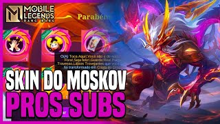 PEGANDO A SKIN DO MOSKOV PROS SUBS  MOSKOV ALL STAR  MLBB [upl. by Christabella]