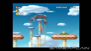 New Super Mario Bros Wii Level 73 Star Coins [upl. by Ibbor]