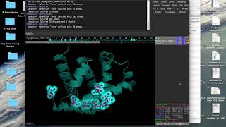 Selecting residues in PyMOL [upl. by Sillyrama]