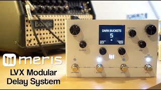 Meris LVX Modular Delay System Stereo [upl. by Imoian536]