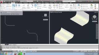 AutoCAD  3D Modeling Basics 20  Surface Blend and Extend  Brooke Godfrey [upl. by Laehplar180]