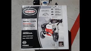 Simpson 3600 Powerwasher Review May 2018 [upl. by Audrye]