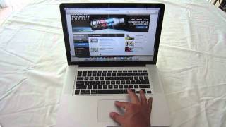 How To Use MacBook Pro TrackPad Gestures Touch Pad [upl. by Laleb]