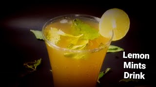 Lemon Mint Drink  Lemonda  Nimbu Pudina Sharbat  Cook with Santu [upl. by Snahc]