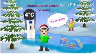 Anomalous expansion of water [upl. by Leynad]