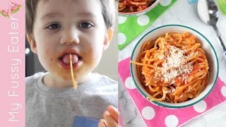 Simple Spaghetti Sauce for Kids  Easy Tomato Pasta Sauce [upl. by Ayekin884]