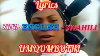 Yvonne Chaka Chaka  Umqombothi Translated Lyrics  Zulu English Swahili  FANTASTIC LYRICS [upl. by Undis]