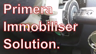 Nissan Primera P12 Ignition Immobiliser Fault Solution [upl. by Sundberg250]