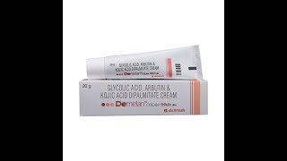 DEMELAN cream  skin lightening  hyper pigmentation  scars  REVIEW  BEAUTIFUL YOU [upl. by Wallie]