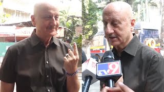 Anupam Kher Casts His Vote In Maharashtra Assembly Elections 2024 [upl. by Ahsiad]