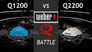 WEBER Q COMPARISON Q1200 VS Q2200 Features and Review [upl. by Elrae]