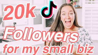 HOW TO GROW YOUR SMALL BUSINESS ON TIK TOK Go Viral on Tik Tok as a Small Business [upl. by Aysa741]