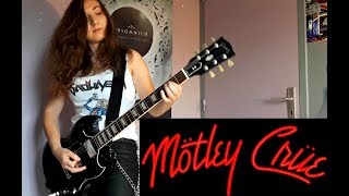 Mötley Crüe  Kickstart My Heart  Guitar Cover by Lucie Pasquet [upl. by Aihtnis348]