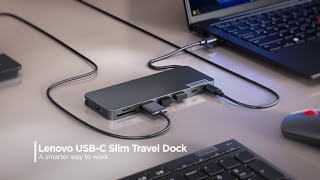 Lenovo USBC Slim Travel Dock [upl. by Gerik]