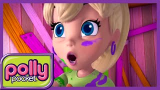 Polly Pocket 🌈 Sticked Together  Polly Pocket Full Episodes 💜 1 Hour  Videos For Kids [upl. by Norym]