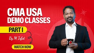 CMA USA Free Demo Class Online  Part 1 Section A Introduction New Syllabus 2024 2025 [upl. by Aihsenot]