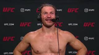 UFC 252 Stipe Miocic Interview after defending Heavyweight Title [upl. by Eecyac]