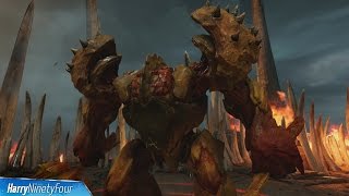 DOOM 2016  Hell Guards Boss Fight Walkthrough [upl. by Giesecke]