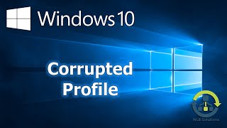 How to recreate a corrupted profile in Windows 10 Step by Step guide [upl. by Alehc289]