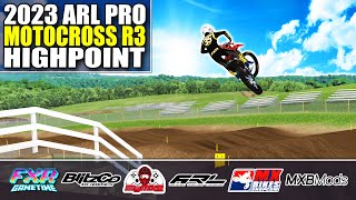 2023 ARL PRO MOTOCROSS CHAMPIONSHIP ROUND 4  Highpoint [upl. by Ididn974]