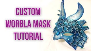 Tutorial Making a Custom Fit Mask from Worbla [upl. by Ayerhs]