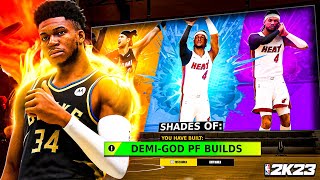 the 3 Best Power Forward Builds in NBA 2K23… [upl. by Archy116]