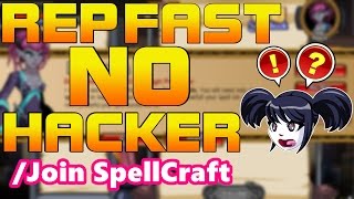 AQW SPELLCRAFTING REP FAST [upl. by Malcah]