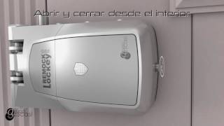 Cerradura de Seguridad Invisible Remock Lockey Pro [upl. by Craddock457]